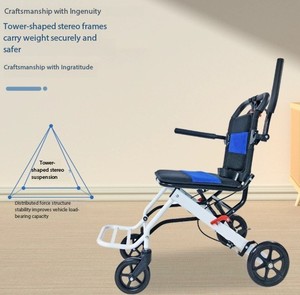 เก้าอี้ยกของผู้ป่วยและรถเข็นขนย้ายเครื่องยกล้ออัตโนมัติกันน้ำ - Product Image 1