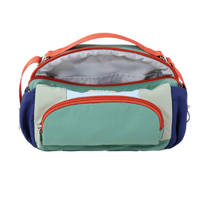Sac à bandoulière en nylon personnalisable pour étudiant avec plusieurs poches et design isotherme pour un usage quotidien - Product Image 5