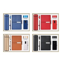 Coffret cadeau de carnet promotionnel en acier inoxydable personnalisé avec impression sérigraphique, ensemble cadeau d'entreprise de 8 pièces pour la Journée de la Terre