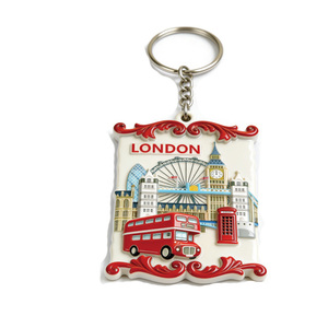 Llavero de Resina Personalizado al por Mayor con Diseño 3D de Autobús de <span class=keywords><strong>Londres</strong></span>, Oso, Big Ben y Puente de la <span class=keywords><strong>Torre</strong></span>, Recuerdo Turístico, Regalo para Decoración de Viajes, Mejor <span class=keywords><strong>Precio</strong></span> - Product Image 2