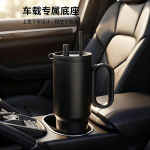 Double Layer Vacuum <b>Insulated</b> <b>Mug</b> 316 Stainless Steel 750Ml With Handle Portable Travel Cup - Product Image 2