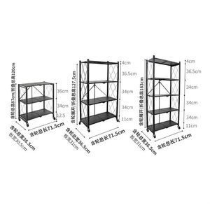 Factory Wholesale Household <strong>Kitchen</strong> <strong>Shelf</strong> Foldable Tableware <strong>Shelves</strong> <strong>Units</strong> Metal Storage Racks <strong>for</strong> <strong>Kitchen</strong> - Product Image 6