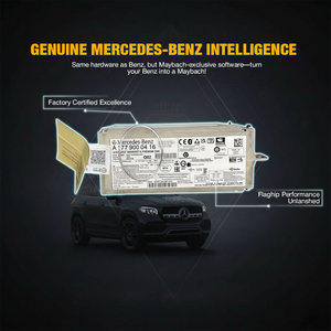 Unité principale Maybach 8 Go + 128 Go pour Mercedes GLS X167 |   Navigation AR et prise en charge des systèmes ADAS |   Kit de codage en ligne Global SCN - Product Image 3