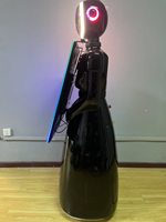 MiCity Oferta Especial Robot Humanoide para Fotomatón con Impresión Automática y Control Remoto de Movimiento, Fotomatón 360 con Pantalla de 32 Pulgadas
