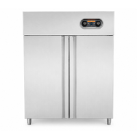 Armoire de désinfection à double porte, armoire de désinfection à haute température 125°C à air chaud pour plateaux et bols de restaurant