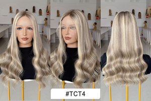 Perruque Lace Front en Cheveux Européens avec Ligne de Cheveux Naturelle pour Femmes Souffrant de Perte de Cheveux – Offre Spéciale # TCT4 - Product Image 5