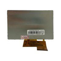 Écran LCD AT043TN25 V.2 4,3 pouces 480*272 RGB 40 broches avec panneau tactile résistif 4 fils pour HMI industriel et navigateur GPS