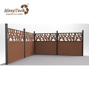 Clôture de jardin écologique, panneau de <span class=keywords><strong>gravier</strong></span> composite en grain de bois - Product Image 1