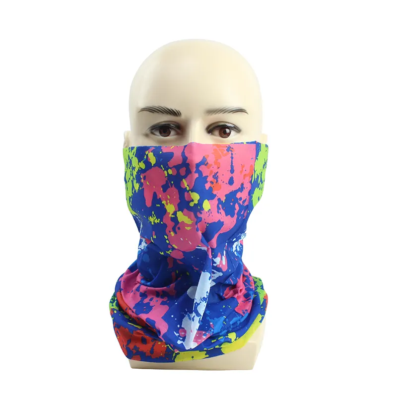 Design Urban Headwear With Skeleton Design For Men and Women Headband Custom Custom Bandana 12-in-1 Multifunction Made In China