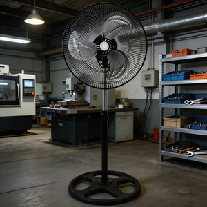 <span class=keywords><strong>Ventilatore</strong></span> Industriale da Pavimento 3-in-1 da 18 Pollici per Uso Domestico e Commerciale, con Potente Motore 7120 e <span class=keywords><strong>Pale</strong></span> in Ferro - Product Image 4