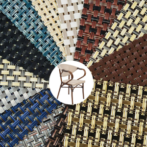 Tissu en maille Teslin en PVC imperméable personnalisé STARUNK, tissu pour chaise d'extérieur, tissu enduit de PVC résistant à l'usure, rouleau de tissu - Product Image 2