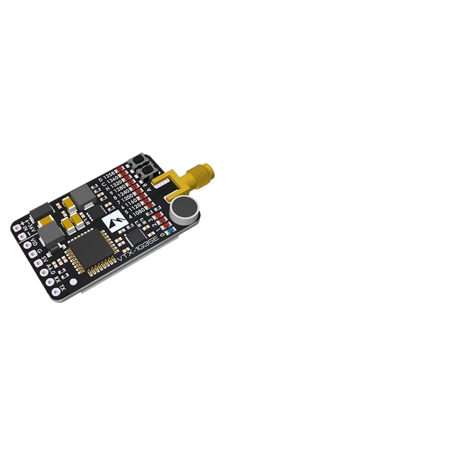 MATEK Systems VTX-1G3SE-9 1.2Ghz 1.3GHz 9CH FPV Video Transmitter with VRX-1G3-V2 9-Wide Band Receiver for Helicopters (Metal)