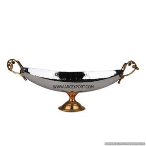 Cuencos grandes de decoración de boda de Metal de hierro de diseño único moderno, artículos de cerámica elegantes, suministros nuevos y al por mayor ecológicos - Product Image 4