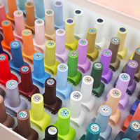 Collection professionnelle de vernis gel 60 couleurs 3-en-1 UV Gel OEM ODM, kit de vernis gel personnalisé pour salon et spa