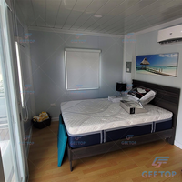 Maison préfabriquée modulaire de 3 chambres à coucher en Chine ensemble modulaire de petit kit de maisons en cabine maison en conteneur à vendre