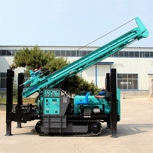 Maquinaria Neumática para Perforación de Pozos de Agua, Plataforma Portátil sobre Orugas para Perforación de Pozos de Agua de 280 m con Bomba de Lodo - Product Image 3