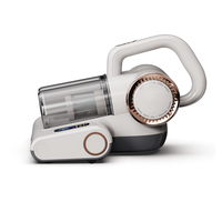 Aspirateur intelligent CE anti-acariens avec système à double bac à poussière, conception de conduit d'air anti-colmatage et affichage en temps réel du fonctionnement