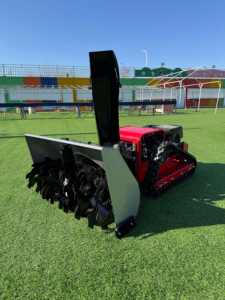 最新の産業用・DIYグレードハイブリッド油電併用除雪滑り止めロボット除雪機ラジコン式 - Product Image 3