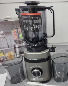Meilleur prix HM-640 Hoffmans Extracteur de jus lent 2-en-1 300W avec goulotte large de 110 mm, presse-fruits à froid pour revendeurs - Product Image 5