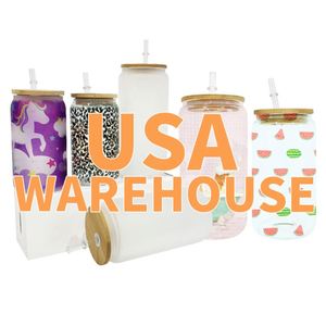 Vasos de Cristal Transparente para Sublimación de 12oz, 16oz y 20oz, Disponibles en Nuestro Almacén de EE. UU., Vaso de Cerveza de Vidrio de 20oz con Tapa para Impresión por Sublimación - Product Image 4