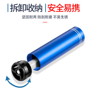 Fisherbon Fishing <b>Rod</b> <b>Holder</b> Alloy Floor Socket Blue Surf <b>Rod</b> Stand Outdoor Tackle Equipment - Product Image 4
