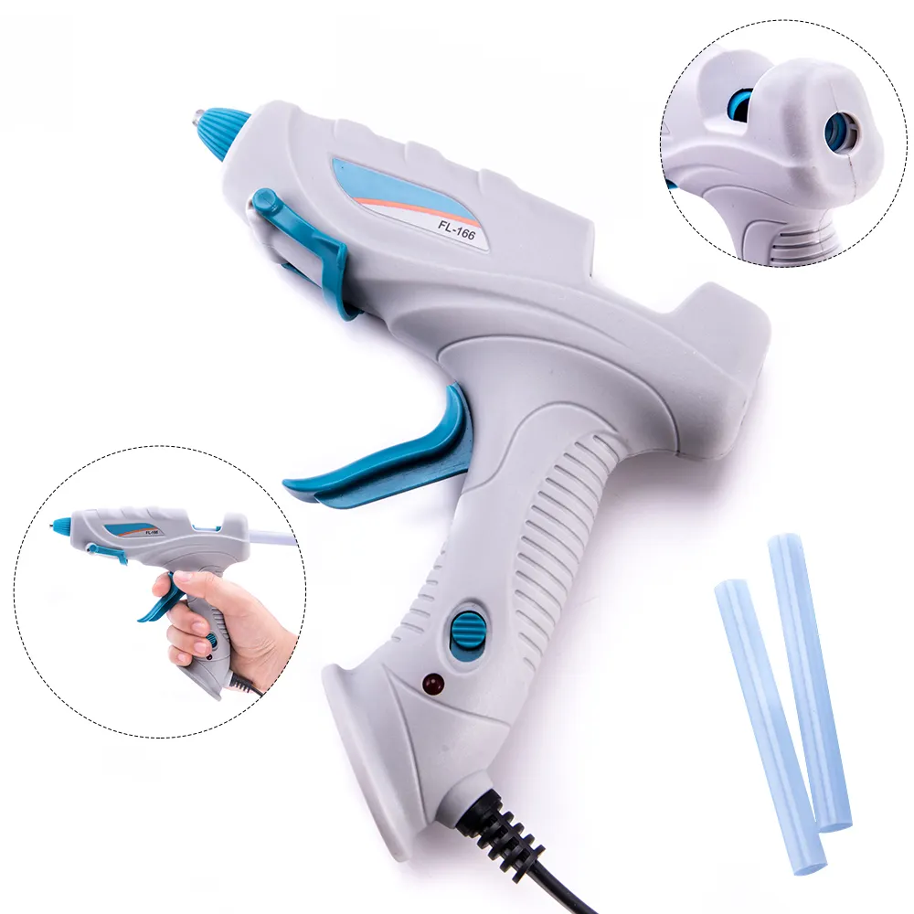 80W high temp electric handmade art crafts DIY glue gun tool hot-melt glue guns hot glue gun