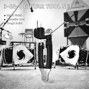 อุปกรณ์ม้วนสายกีตาร์เบสแบบ3-in-1อุปกรณ์ม้วนสายทำจากโลหะ/เหล็กทนทาน - Product Image 5