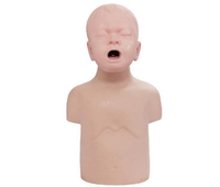Équipement d'entraînement médical pour la pratique du manœuvre de Heimlich et du poussée abdominale, modèle réaliste pour la formation aux premiers secours en cas d'étouffement chez les jeunes enfants