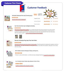 <span class=keywords><strong>Tapis</strong></span> de jeu pliable pour bébé, <span class=keywords><strong>tapis</strong></span> de sol XPE doux et écologique, non toxique, nouveau style, fabrication équitable - Product Image 6