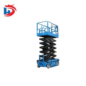 Plataforma Elevadora de Tijera Eléctrica de 10 m, Plataforma de Trabajo Aérea de Alta Resistencia para Mantenimiento de Fábrica - Product Image 5