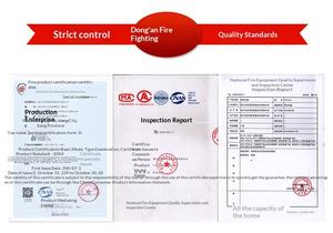 Combinaison de <span class=keywords><strong>pompier</strong></span> résistante à <span class=keywords><strong>la</strong></span> chaleur en polypropylène pour intervention en zone forestière, uniforme de sauvetage, kaki/bleu marine/orange, anti-feu - Product Image 3