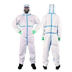 OEM Service <span class=keywords><strong>Anti</strong></span>-Strahlungs-Anzug Schutz Kernkraft Verwendung Arbeits kleidung wasserdichter Einweg-Sicherheits overall - Product Image 1