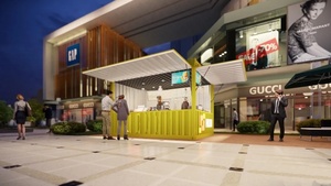 Diseño de Quiosco para Cafetería, Bar en Contenedor de 20 pies, Quiosco Prefabricado en Venta - Product Image 6