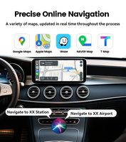 Interface sans fil CarPlay et Android Auto pour Mercedes-Benz NTG5.0/5.2, navigation Android Auto, Mirror Link, Airplay