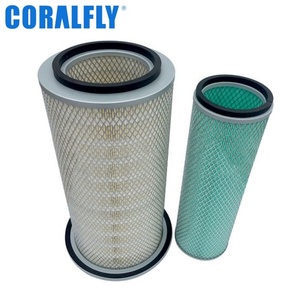 Pièces de filtre pour excavatrice Coralfly 600-181-6820 P181191 Filtre à air P181191 6001816820 AF4838 Filtre à air pour Komatsu - Product Image 3