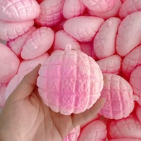 Mainan Squishy Nanas Renyah, Bola Stres TPR Slow Rising, Fidget Sensorik dengan Suara Blok untuk Dewasa Remaja Hadiah