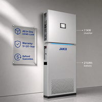 JAKX Sistema de Almacenamiento de Energía Doméstico, Inversor, Sistema de Energía Solar para Balcón, Sistema de Almacenamiento, Batería de Almacenamiento, Sistema Integrado Todo en Uno BESS