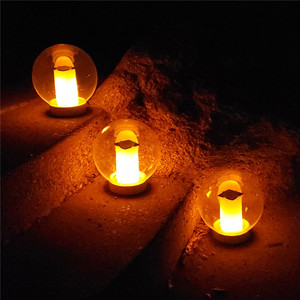 Venta caliente IP68 Impermeable Solar Powered Antorcha Llama Flotante LED Luz de mesa de <span class=keywords><strong>piscina</strong></span> - Product Image 1