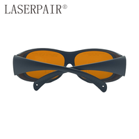 Lunettes de sécurité laser Laserpair certifiées CE EN207 pour diodes Alexandrite et laser picoseconde ND YAG, protection OD 7+ avec 11% de transmission