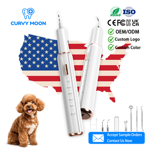 Limpiador Dental Ultrasónico Recargable de 38 kHz, Removedor Portátil de Cálculos y Placa Dental, Limpiador Dental Electrónico para Mascotas y Perros - Product Image 1