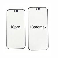 Verre extérieur Novecel avec colle OCA pour réparation d'écran tactile LCD de téléphone iPhone 14, 15, 16, 16 Pro, 17E, 13, 12, 11 Pro Max, 17 Pro Max