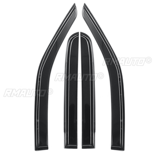 4 déflecteurs de vitres latérales pour Mazda BT-50 BT50 TF 2020+ MY21, pare-vent, pare-pluie, visière de fenêtre, pare-soleil - Product Image 3