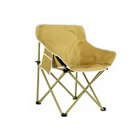 Chaise de lune pliable, design moderne, portable, légère, facile à nettoyer, tissu Oxford, séchage rapide, écologique, parc, voyage