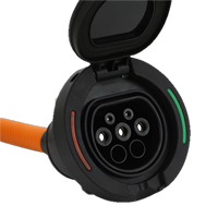 Chargeur de voiture électrique portable IEC 62196-2 Mode 2 avec prise EV monophasée certifiée CE