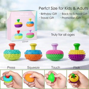Silicone Thumb Rocker Fidget Toys for <strong>Kids</strong> Adults, Stress Relief Sensory Toy for Autism ADHD Anxiety, Fun Textures <strong>Gadgets</strong> - Product Image 3