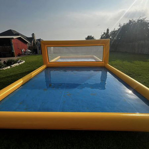 Cancha <span class=keywords><strong>de</strong></span> Voleibol Inflable <span class=keywords><strong>de</strong></span> PVC Comercial Grande <span class=keywords><strong>de</strong></span> 33 pies, <span class=keywords><strong>Alquiler</strong></span> <span class=keywords><strong>de</strong></span> <span class=keywords><strong>Piscina</strong></span>, Campo <span class=keywords><strong>de</strong></span> Voleibol Inflable Acuático para Niños y Adultos - Product Image 3