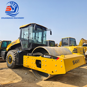 Used <strong>SANY</strong> SSR220 Road <strong>Roller</strong> Compactor Affordable Vibratory <strong>Roller</strong> in Good Condition - Product Image 1
