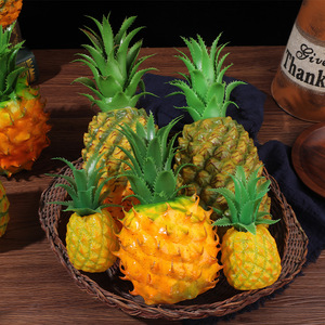 Piña Artificial Ecológica al por Mayor, Material de Espuma de PVC, Decoración Navideña y de Acción de Gracias, Exhibición para Tiendas, Varios Tamaños - Product Image 1