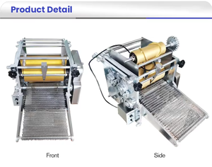 Máquina para Hacer Tortillas al por Mayor, Motorizada, Acero Inoxidable 304, Alta Capacidad, 30 Piezas/Min, Multifuncional, la Más Popular - Product Image 1