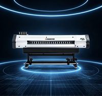 Imprimante jet d'encre numérique éco-solvant haute vitesse SIGNSTAR 1800 mm avec 2 têtes d'impression Epson I3200, machine d'impression jet d'encre grand format